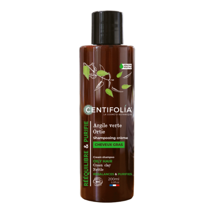 shampoing cheveux gras centifolia